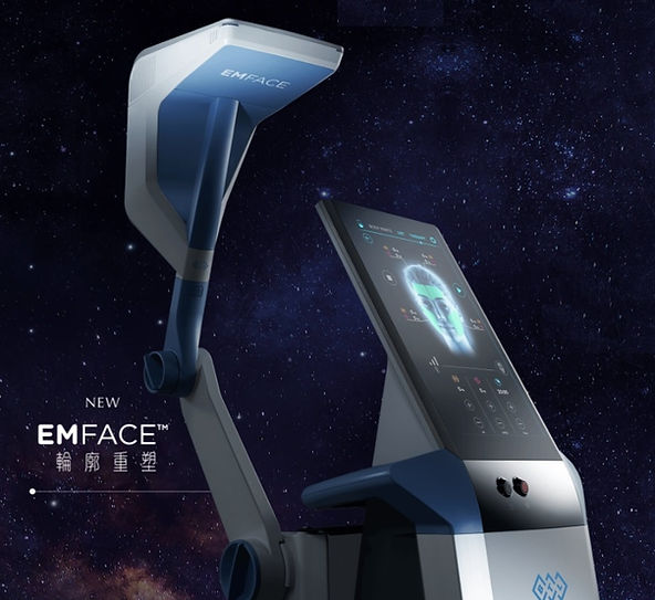 「EMFACE」菲斯波,由英國醫療儀器公司BTL研發,是全球第一部也是唯一一部同時提升臉部肌肉彈性、治療筋膜層及真皮層的儀器。